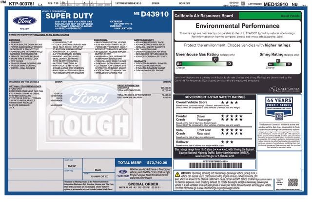 2021 Ford F-250SD King Ranch