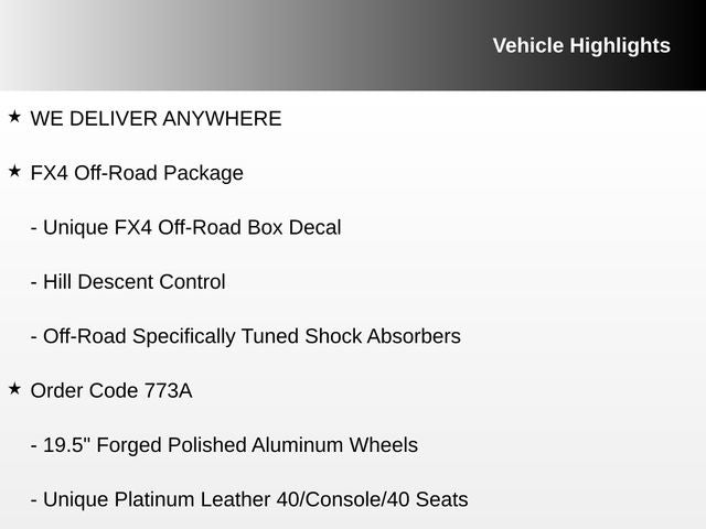 2025 Ford F-450SD Platinum DRW