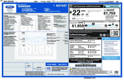 2020 Ford Ranger XLT
