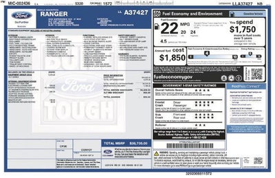2020 Ford Ranger XLT