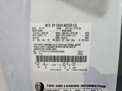 2013 Ford F-150 Lariat