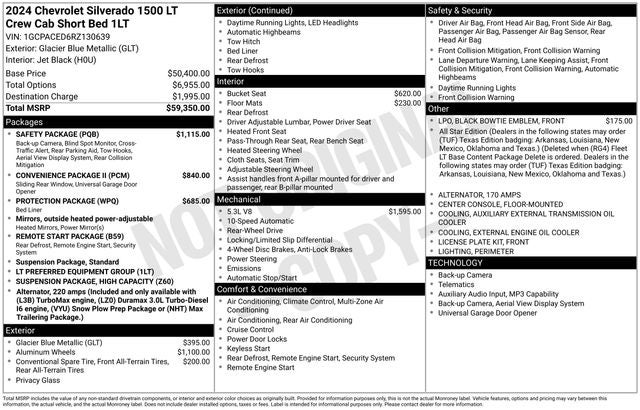 2024 Chevrolet Silverado 1500 LT