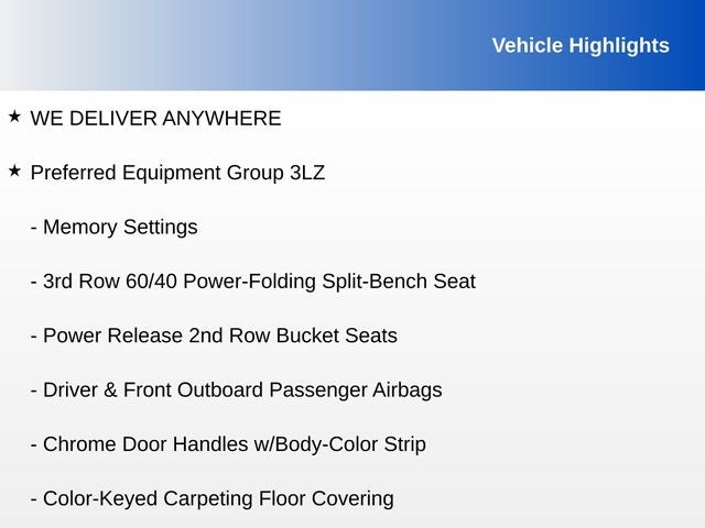 2023 Chevrolet Tahoe High Country