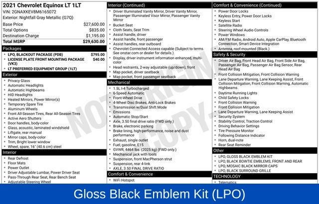 2021 Chevrolet Equinox LT