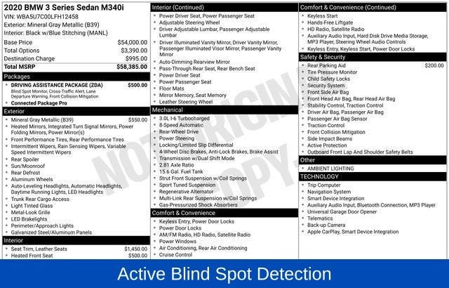 2020 BMW 3 Series M340i