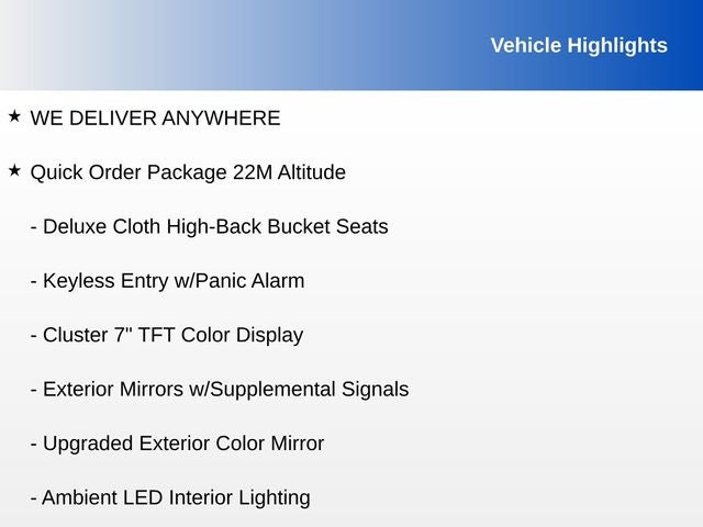 2023 Jeep Renegade Altitude