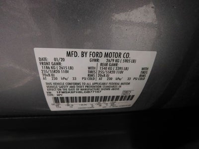 2020 Ford Explorer Limited