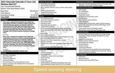 2021 Chevrolet Colorado LT