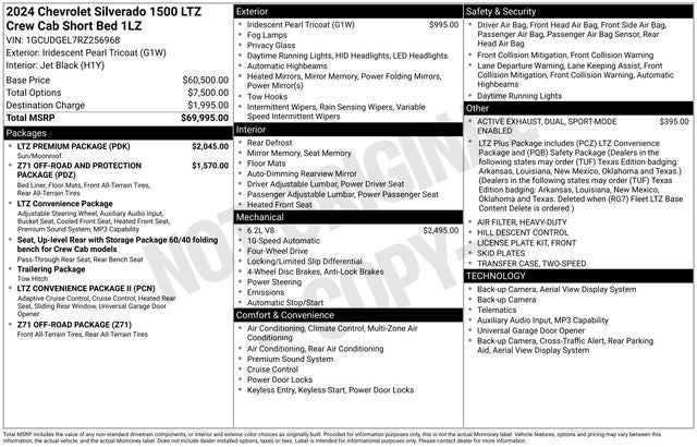 2024 Chevrolet Silverado 1500 LTZ