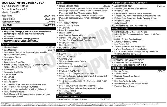 2007 GMC Yukon XL Denali