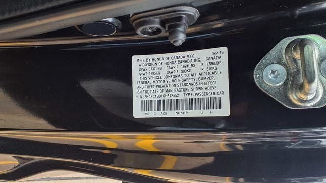 2016 Honda Civic LX-P