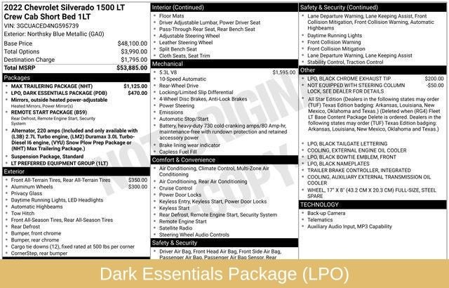 2022 Chevrolet Silverado 1500 LT
