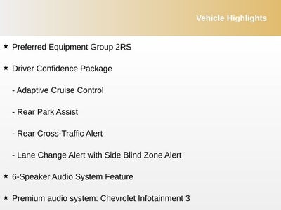 2025 Chevrolet Trax 2RS