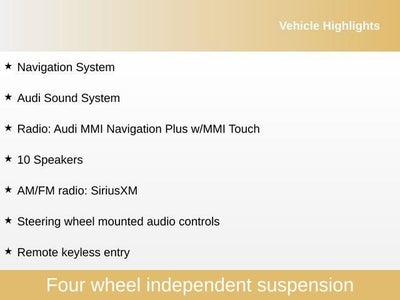 2018 Audi A6 2.0T Premium Plus quattro