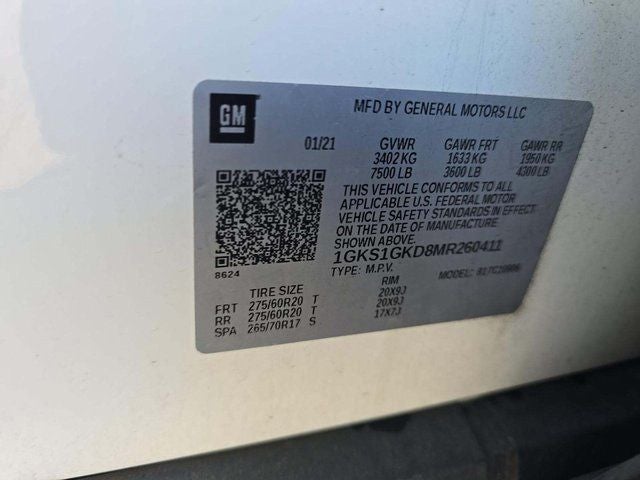 2021 GMC Yukon XL SLT