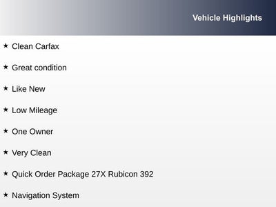 2023 Jeep Wrangler Rubicon 392