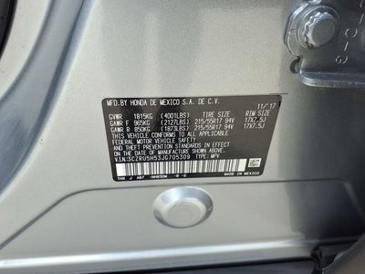 2018 Honda HR-V EX