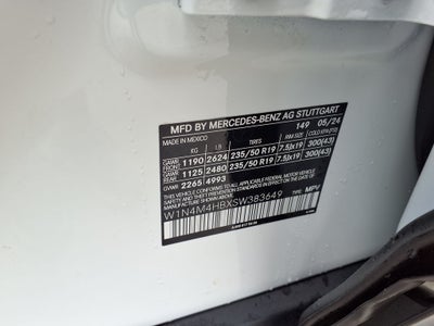 2025 Mercedes-Benz GLB GLB 250 4MATIC®