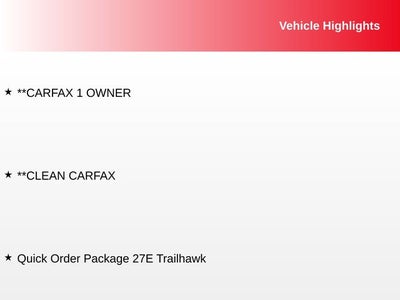 2021 Jeep Cherokee Trailhawk