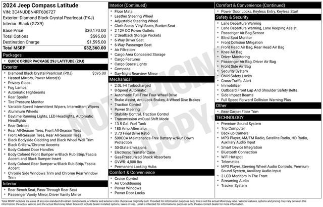 2024 Jeep Compass Latitude