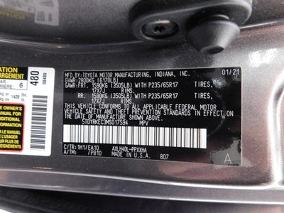 2021 Toyota Sienna XLE