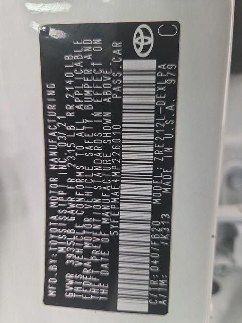 2021 Toyota Corolla LE