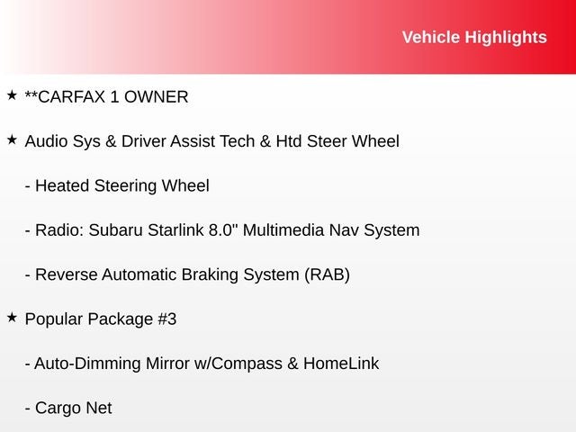 2021 Subaru Forester Limited