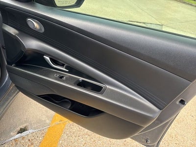 2023 Hyundai Elantra Hybrid Blue