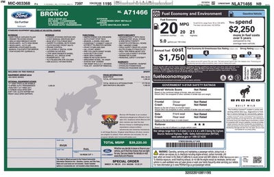 2022 Ford Bronco Big Bend