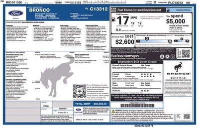 2023 Ford Bronco Badlands