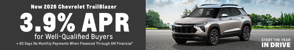 New 2026 Chevrolet TrailBlazer