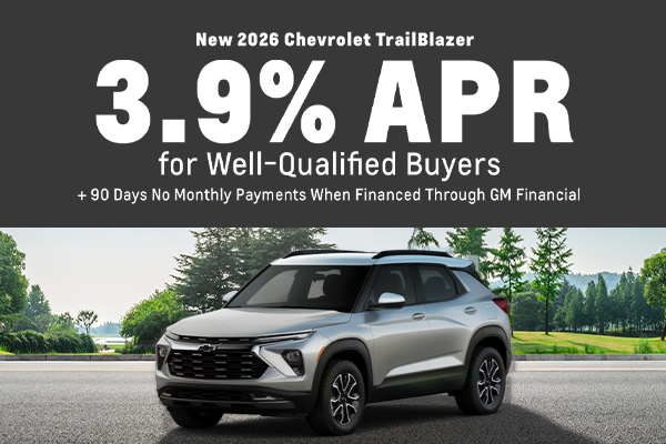 New 2026 Chevrolet TrailBlazer