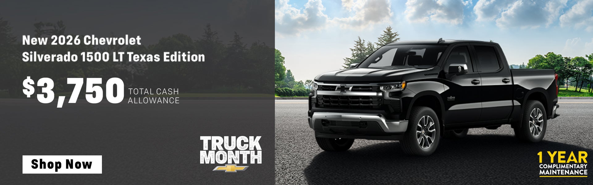 New 2026 Chevrolet Silverado 1500 LT Texas Edition