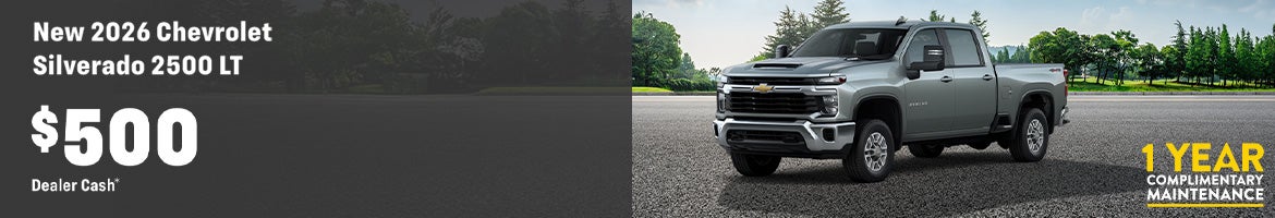 New 2026 Chevrolet Silverado 2500 LT