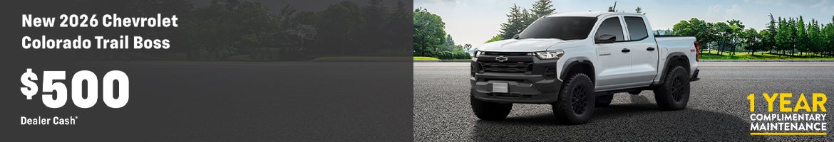 New 2026 Chevrolet Colorado Trail Boss