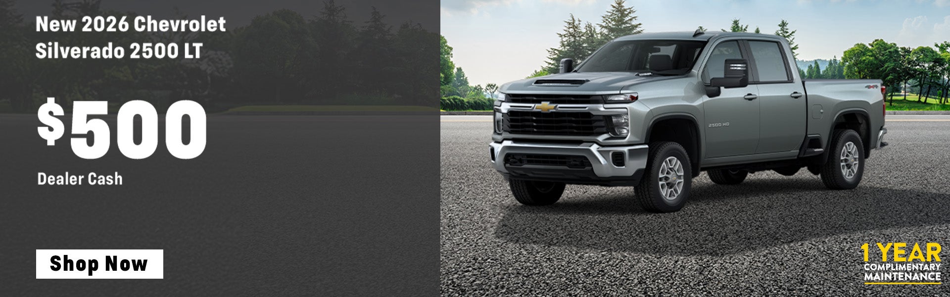 New 2026 Chevrolet Silverado 2500 LT