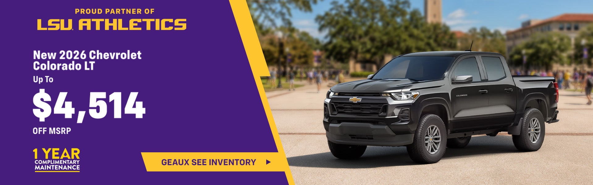 New 2026 Chevrolet Colorado LT