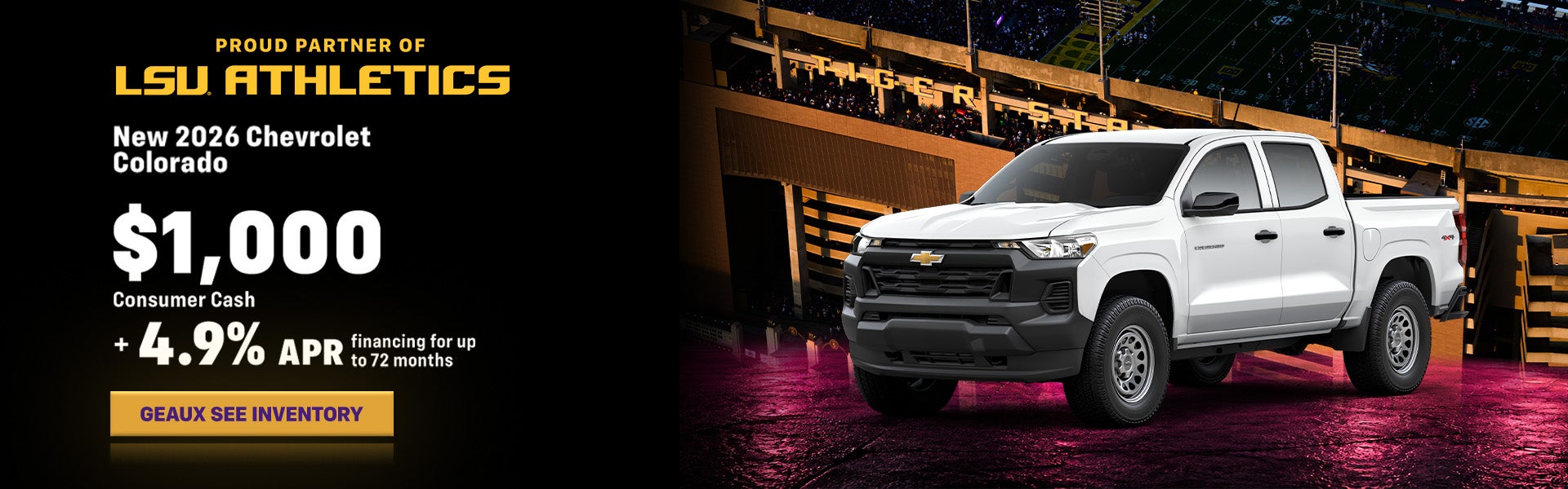 New 2026 Chevrolet Colorado