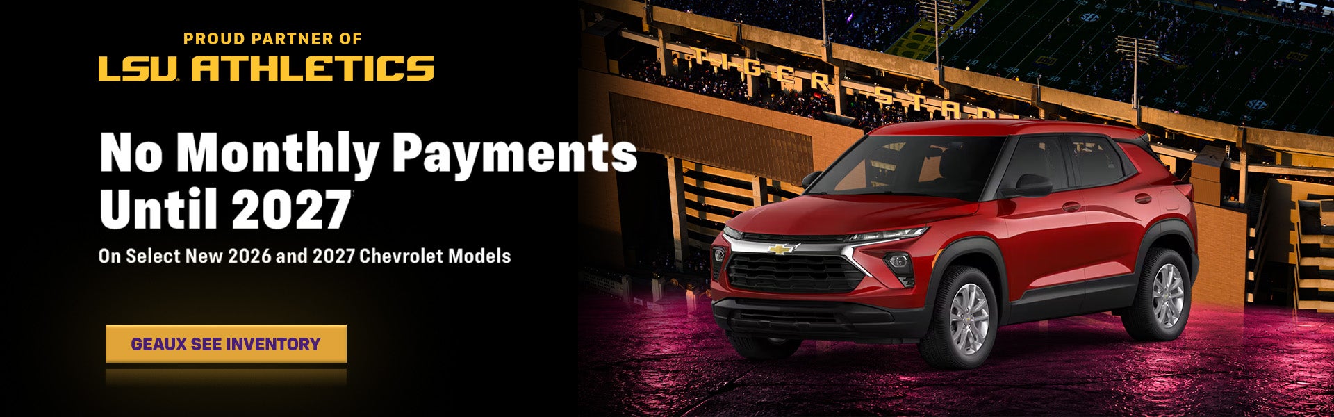 No Monthly Payments Until 2027*